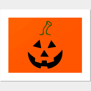 Halloween Pumpkin Posters and Art